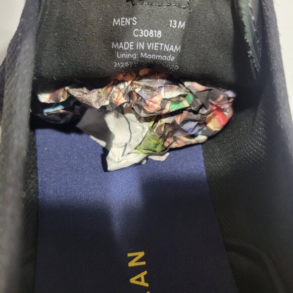 Cole Haan Grand Plus Essex Distance Men's Size 13M US Black Knit Oxford Shoes - Picture 9 of 9